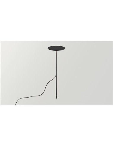 Balise LED d'extérieur YORU SPIKE 3W IP65 blanche ou noire en 2700K ou 3000K 400lm/410lm