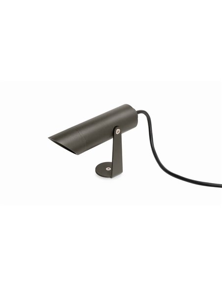 Proyector LED de exterior de diseño SKIP MEDIUM, 29º Ángulo de Haz, 5,5W IP65 Gris o óxido en 2700K o 3000K 620lm/660lm 