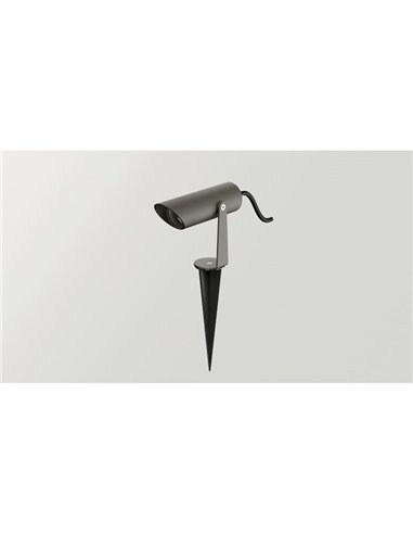 Proyector LED de diseño SKIP DIM DALI SPOT, 19º Ángulo de Haz, 5,5W IP65 Gris o óxido Dimmable 2700K o 3000K 620lm/660lm 