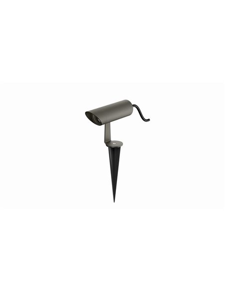 Proyector LED de diseño SKIP DIM DALI SPOT, 19º Ángulo de Haz, 5,5W IP65 Gris o óxido Dimmable 2700K o 3000K 620lm/660lm 