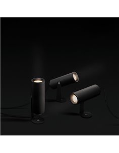 Proyector LED de diseño SKIP DIM DALI MEDIUM, 29º Ángulo de Haz, 5,5W IP65 Gris o óxido Dimmable 2700K o 3000K 620lm/660lm  2