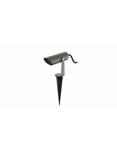 Proyector LED de diseño SKIP DIM DALI FLOOD, 35º Ángulo de Haz, 5,5W IP65 Gris o óxido Dimmable 2700K o 3000K 620lm/660lm 