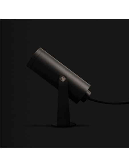 Proyector LED de diseño SKIP DIM DALI FLOOD, 35º Ángulo de Haz, 5,5W IP65 Gris o óxido Dimmable 2700K o 3000K 620lm/660lm 