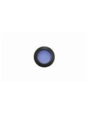 Empotrable de Suelo LED STEP BLUE de señalización, negro/acero/blanco IP67 con luz Azul