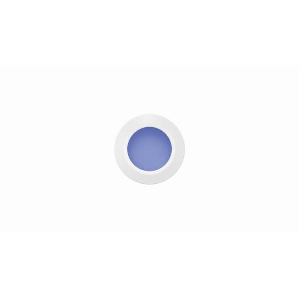 Empotrable de Suelo LED STEP BLUE de señalización, negro/acero/blanco IP67 con luz Azul