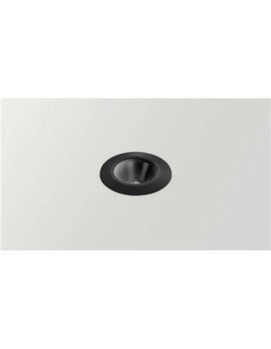 Foco Empotrable de Suelo LED negro DARK 19º para iluminar y destacar cualquier estructura o cosa 2700K / 3000K / 4000K