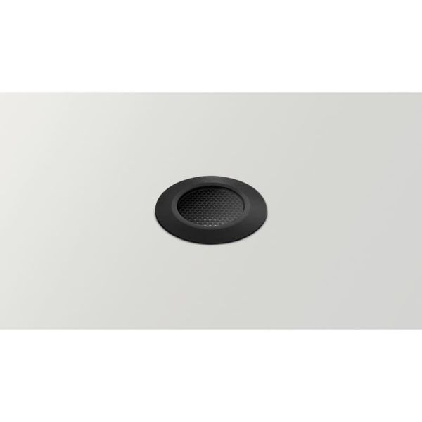 LED anti-reflexo embutido no piso DARK HONEYCOMB SPOT preto/aço 2700K / 3000K / 4000K