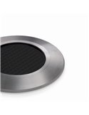 Empotrable de suelo LED antideslumbrante DARK HONEYCOMB SPOT negro/acero 2700K / 3000K / 4000K