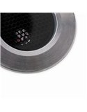 LED anti-reflexo embutido no piso DARK HONEYCOMB SPOT preto/aço 2700K / 3000K / 4000K