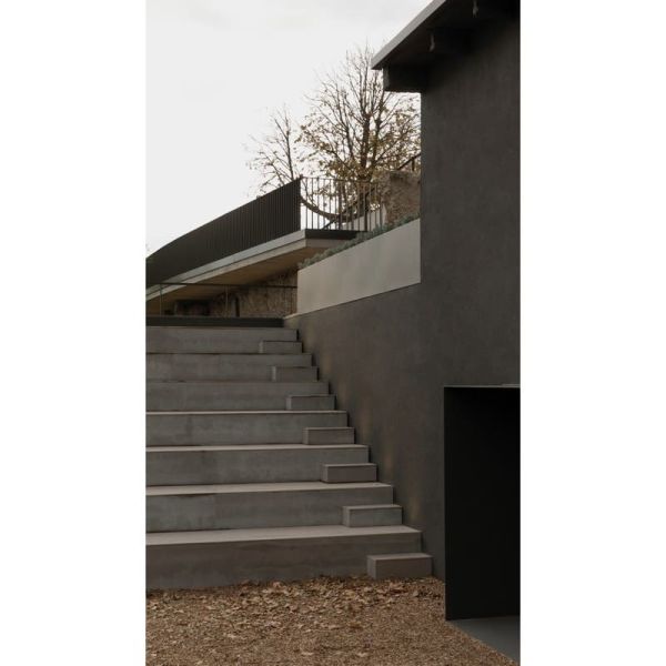 LED anti-reflexo embutido no piso DARK HONEYCOMB SPOT preto/aço 2700K / 3000K / 4000K