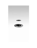 Foco Empotrable LED de suelo DARK M de 38º de haz de luz negro 2700K / 3000K / 4000K