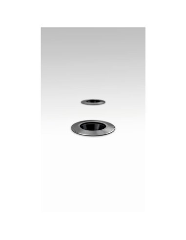 Foco Empotrable LED de suelo DARK M de 38º de haz de luz negro 2700K / 3000K / 4000K