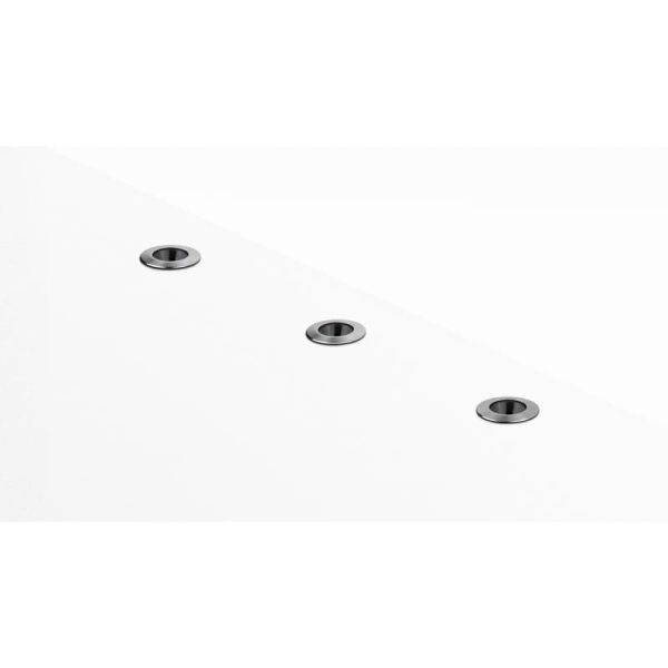 Foco Empotrable LED de suelo DARK M de 38º de haz de luz negro 2700K / 3000K / 4000K