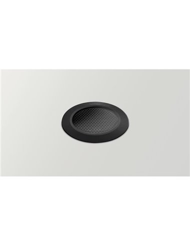 Empotrable de suelo LED antideslumbrante DARK M HONEYCOMB de 34º negro/acero 2700K / 3000K / 4000K