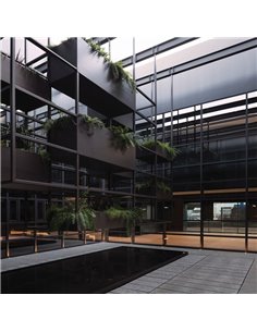 Foco Empotrable de Suelo LED negro DARK 40º para iluminar y destacar cualquier estructura o cosa 2700K / 3000K / 4000K 2