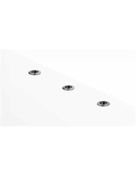 Foco Empotrable de Suelo LED negro DARK 40º para iluminar y destacar cualquier estructura o cosa 2700K / 3000K / 4000K