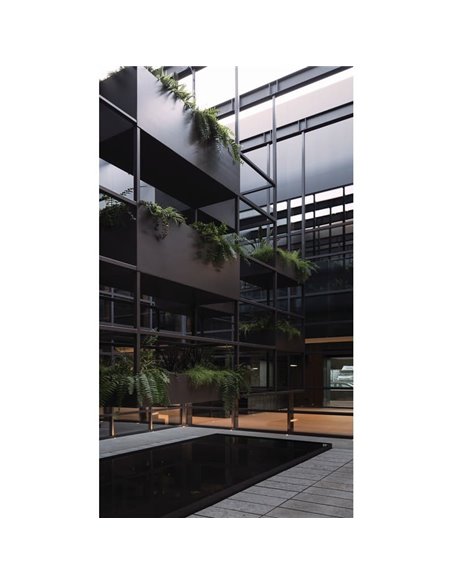 Spot encastrable au sol LED noir DARK 40º pour éclairer et mettre en valeur n'importe quelle structure ou objet 2700K / 3000K / 