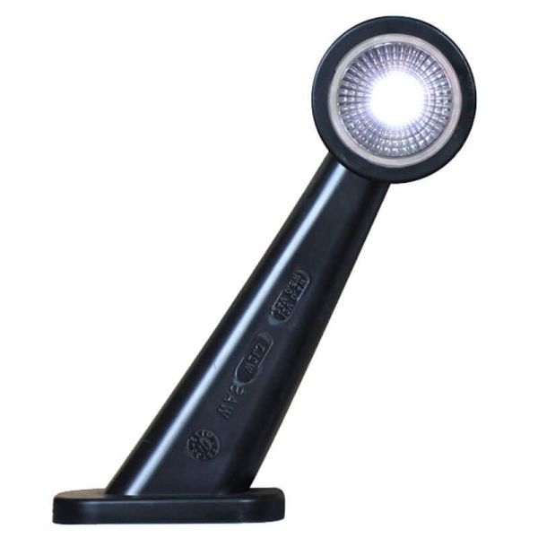 Galibo LED Abat-jour Diagonal Transparent Led Rouge et Led Blanche W21.3RF