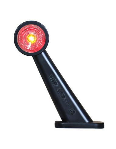 Galibo LED Diagonal Tulipa Transparente Led Rojo y Led Blanco W21.3RF