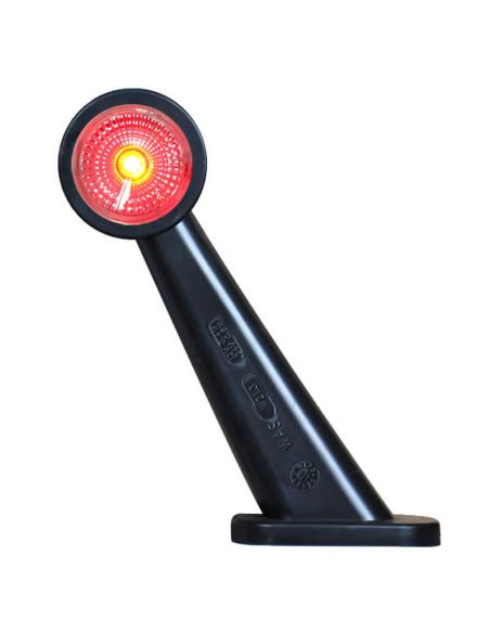 Galibo LED Diagonal Tulipa Transparente Led Rojo y Led Blanco W21.3RF