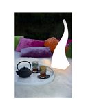 Lámpara de Sobremesa LED FLAME blanca, para interior o exterior IP65   