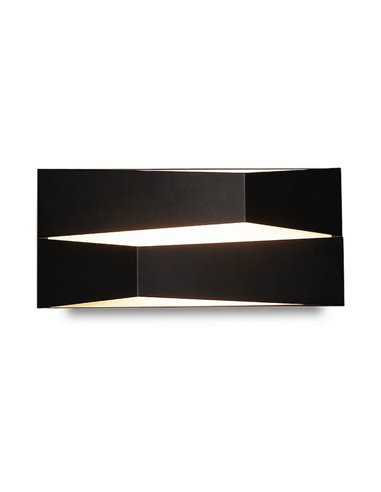Applique murale LED 10W 3000K FUJI 3000K 920 Lm blanc/noir