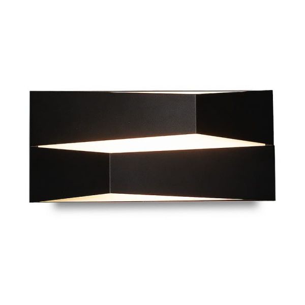 Applique murale LED 10W 3000K FUJI 3000K 920 Lm blanc/noir
