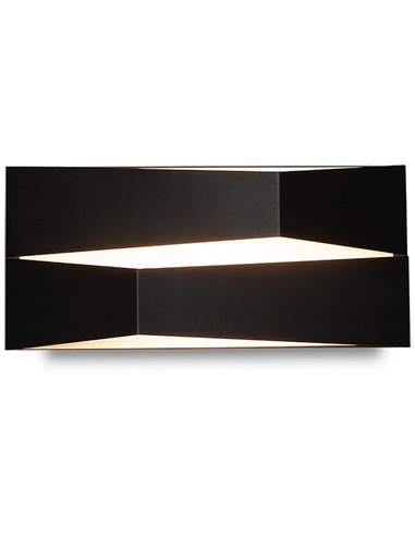 Applique murale LED 14W 3000K FUJI 3000K 1250 Lm blanc/noir
