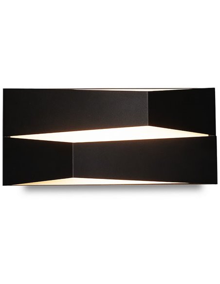 Applique murale LED 14W 3000K FUJI 3000K 1250 Lm blanc/noir