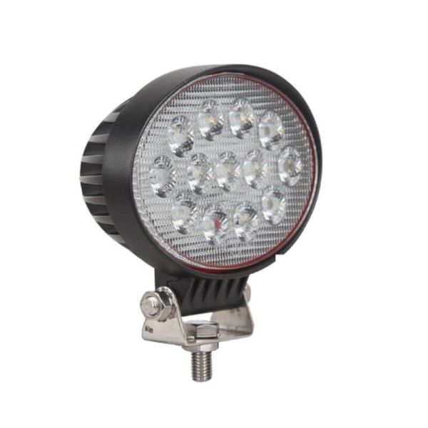 Phare LED ovale optique de travail puissante 39W 3100Lm avec connecteur Deutsch CA 5751