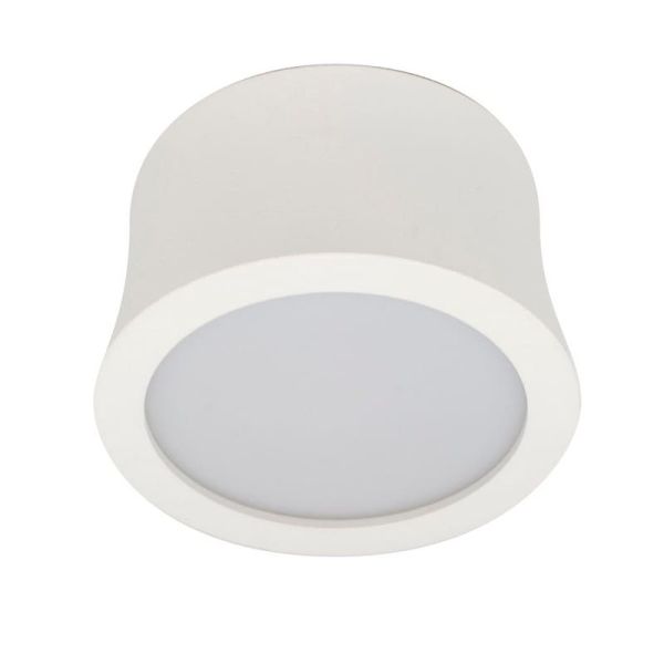 Foco LED GOWER Arena, blanco/negro con color de luz a elegir 3000K 520 Lm/ 4000K 560 Lm 
