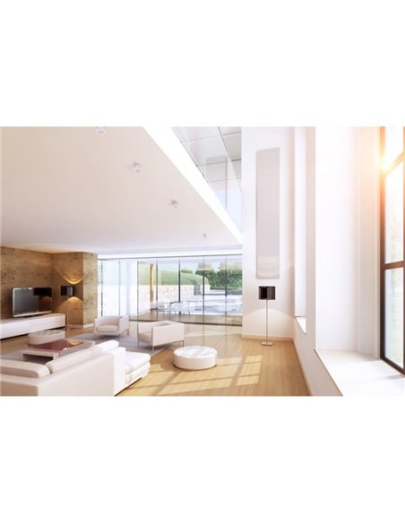 Foco LED GOWER Arena, blanco/negro con color de luz a elegir 3000K 520 Lm/ 4000K 560 Lm 