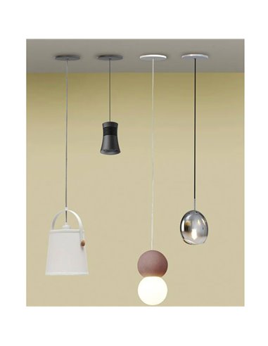 Base encastrable pour suspensions FLORON EMBEDDED différentes couleurs