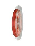 Lampe Galibo blanche et rouge avec ampoule C5W - pour caravanes Evobus, Hymer, Knaus, Hobbycar et Alexander Dennis 2XS 008 479-0