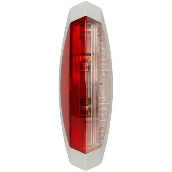 Luz Galibo branca e vermelha com lâmpada C5W - para caravanas Evobus, Hymer, Knaus, Hobbycar e Alexander Dennis 2XS 008 479-081