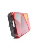Piloto Trasero LED con triangulo 3 Funciones + Luz de Matricula Lateral Was | LeonLeds