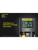 Cargador de Batería Nitecore UMS2 de 2 ranuras con pantalla LCD Nitecore