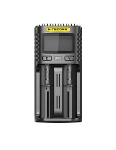 Cargador de Batería Nitecore UMS2 de 2 ranuras con pantalla LCD Nitecore