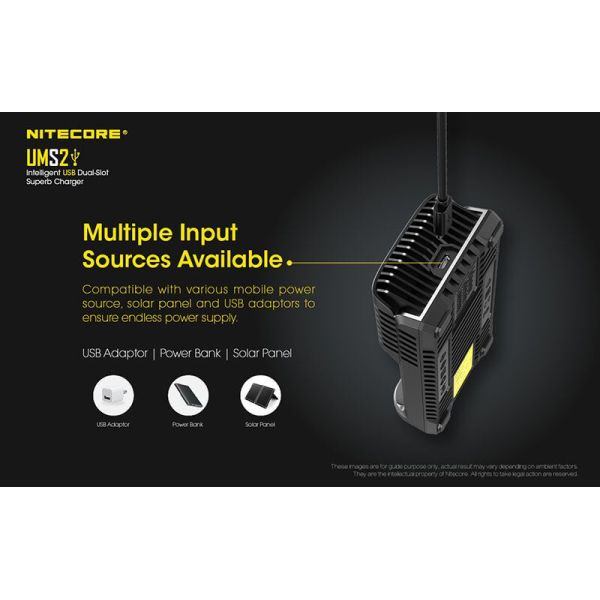 Nitecore UMS2...