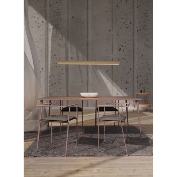 Lampe Linéaire LED Minimaliste HANOK 38W 3000K 110º Sable 3000K 2850 Lm