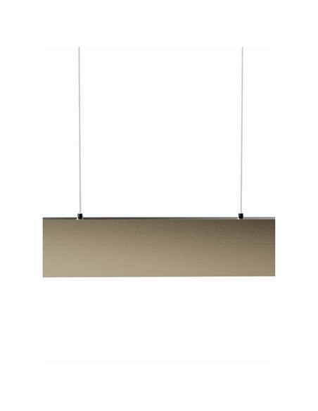 Lámpara Lineal LED minimalista HANOK 38W 3000K 110º Arena 3000K 2850 Lm 