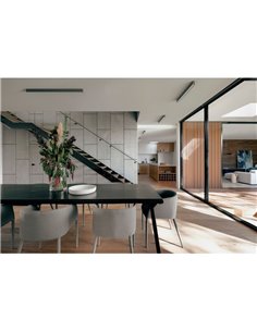 Plafonnier LED HANOK 38W 110º Noir 3000K-2850 Lm / 4000K-3000 Lm 2