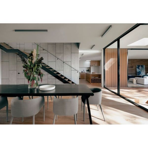 Plafonnier LED HANOK 38W 110º Noir 3000K-2850 Lm / 4000K-3000 Lm