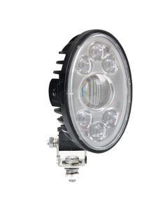 Faro LED ovalado Delantero con Luz de Cruce R112 Homologado Soporte Inferior y Lateral New Holland Case IH Styer | LeonLeds 2