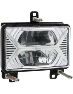 Faro LED rectangular Delantero con Luz de Cruce y Luz de Carretera Homologado Valtra 16,7Cm x 10,7Cm