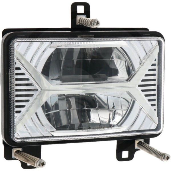 Faro LED rectangular Delantero con Luz de Cruce y Luz de Carretera Homologado Valtra 16,7Cm x 10,7Cm