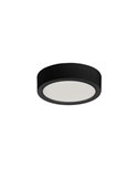 Plafonnier LED KORE 9cm Noir Texturé, 6W 3000K-420lm/ 4000K-420lm