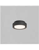 Plafonnier ou Applique d'Extérieur KUMA 16cm Anthracite Texturé, LED 10W 3000K 630lm, IP65
