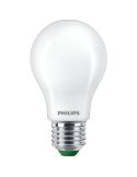 Bombilla LED 100W - 7,3W ultra eficiente A60 Opaca E27 Etiqueta Energética Clase A