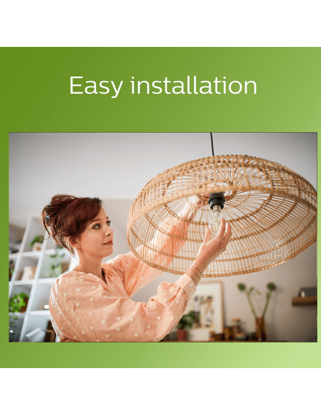 Bombilla LED Opaca A60 ultra eficiente 4W - 60W E27 Etiqueta Energética Clase A Philips 4000k | LeonLeds